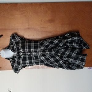 Plaid lightweight dress
